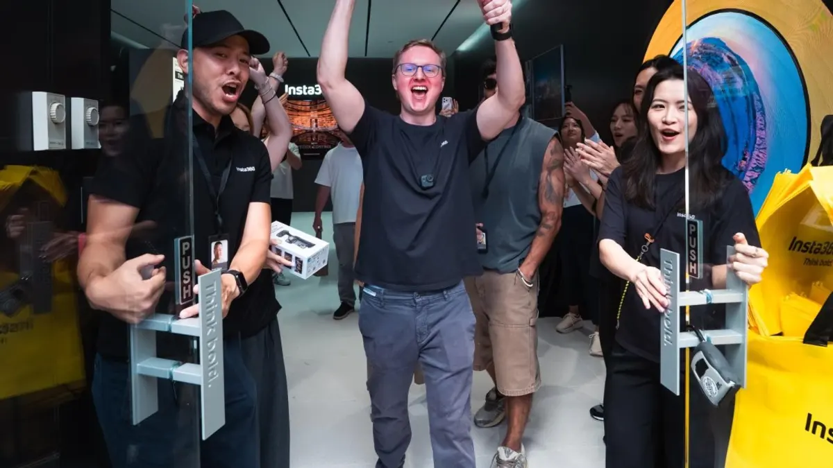 Insta360 opens flagship store, spends $298M on chips